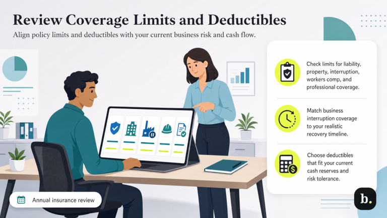 How to review your business insurance annually