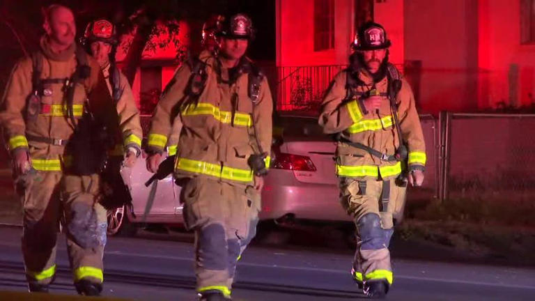 Photos: Crews respond to house fire in Salt Lake City