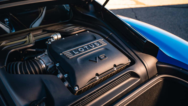 Lotus will use V6 and V8 engines developed by Renault and Geely