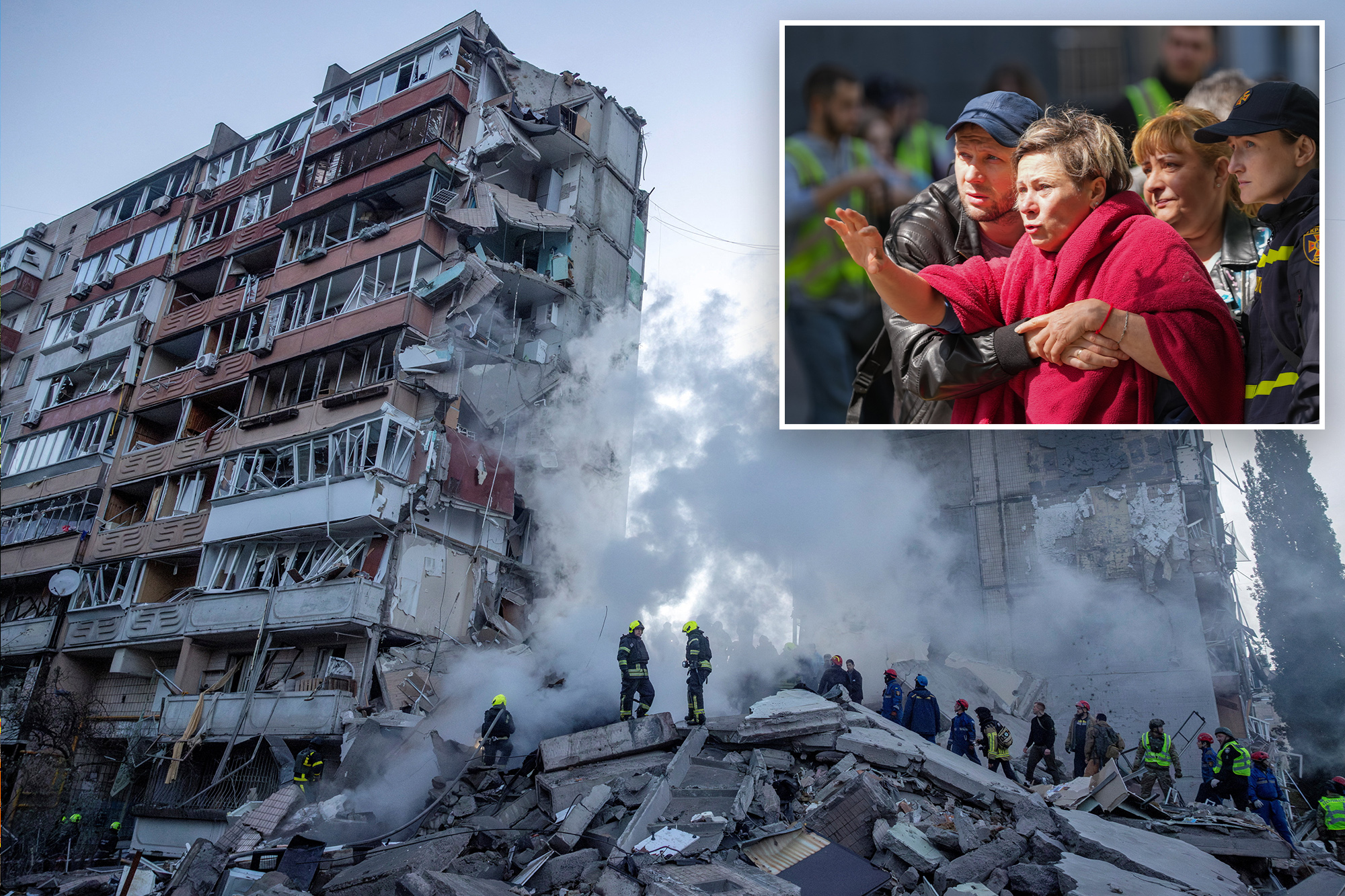 Death toll in attack on Kyiv apartment building now stands at 24