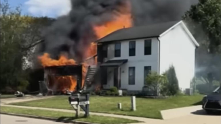 Two people killed after plane crashes into family home