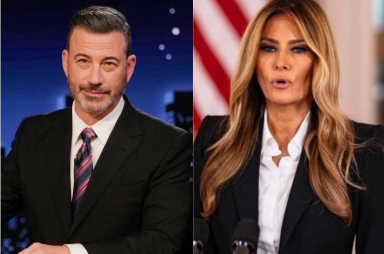 Jimmy Kimmel explains tense 'oh boy' text after Melania Trump joke ...