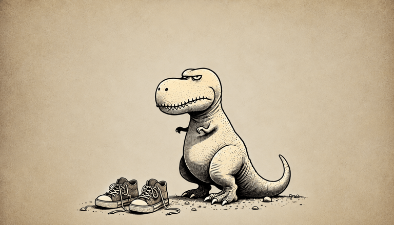 Cartoon des Tages: Rex und die Sneaker