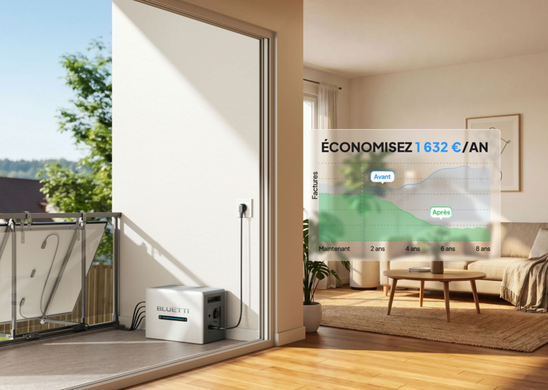 Kit solaire balcon : Bluetti dévoile sa gamme Balco, prix, dates et ...