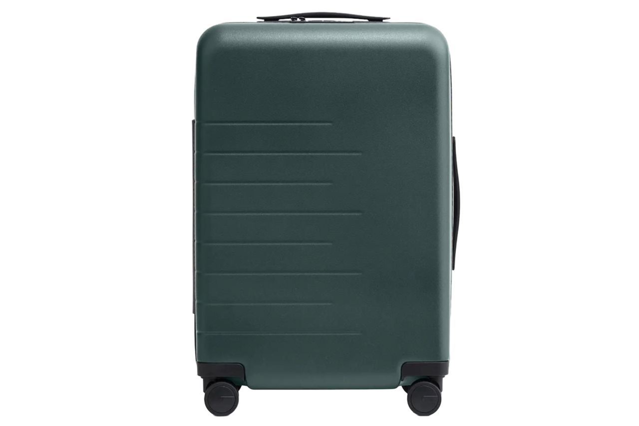 Carry-On Suitcase in Dark Green