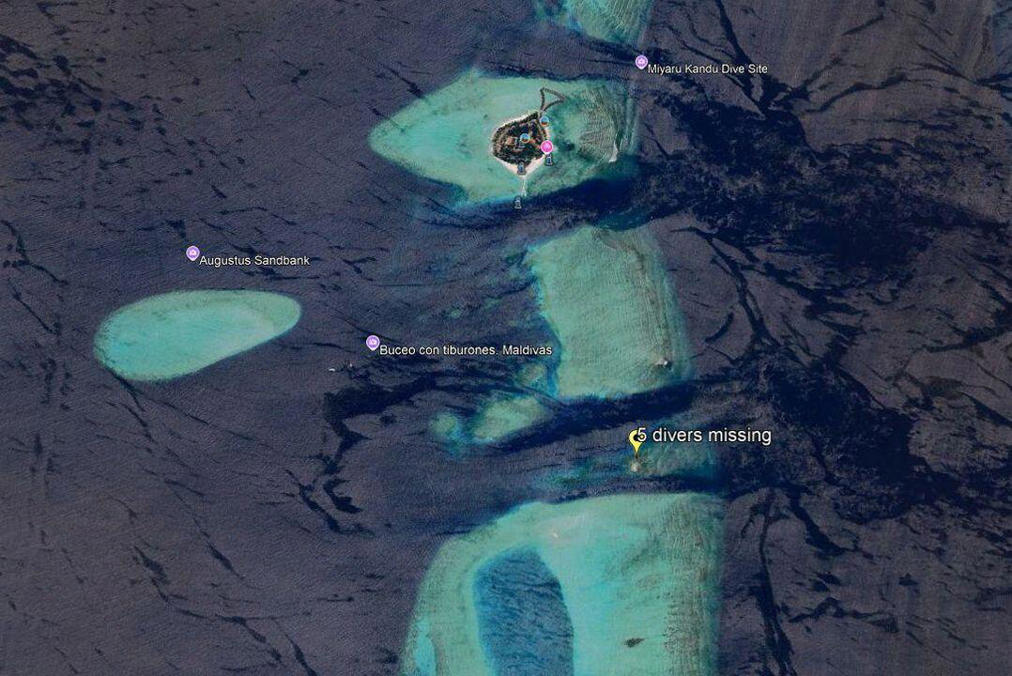 Aircraft and speedboats were deployed for a major search after the group of five was reported missing on Thursday afternoon, the Maldives National Defence Force (MNDF) said. / Credit: Maldives National Defence Force