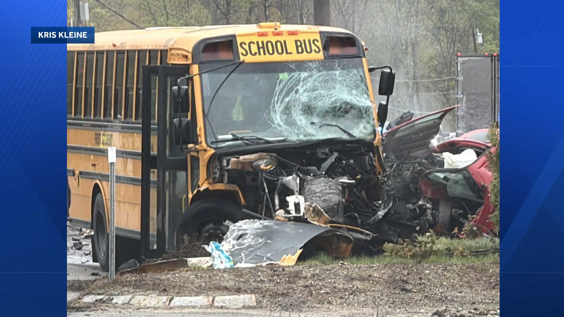 Fatal crash involving school bus and pickup truck in Cheshire County ...
