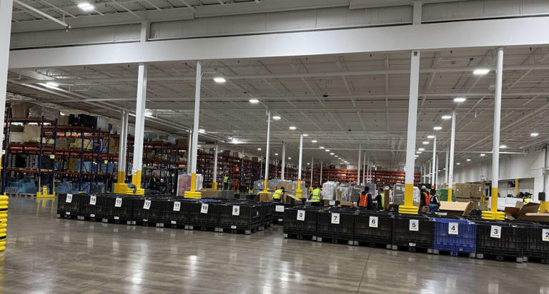 With a warehouse the size of 10 football fields, CNY auto parts company ...
