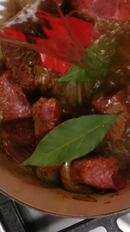 Slow-cooking rich and spiced traditional haleem