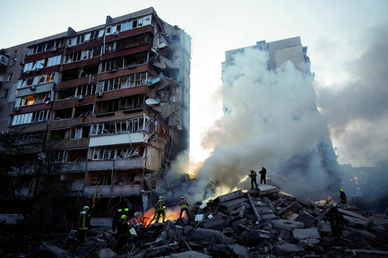 Death toll in attack on Kyiv apartment building now stands at 24