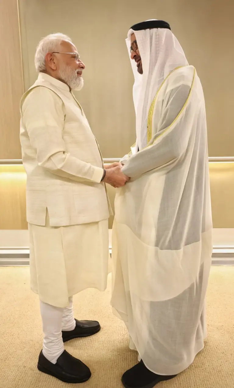 Modi gets military aircraft escort, says 'India stands shoulder-to ...