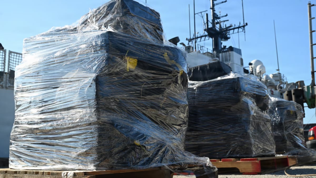 Coast Guard seizes 8,000 pounds of cocaine and offloads it in Florida