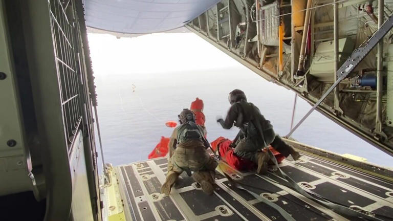 US rescue helicopter saves 11 after Atlantic plane crash