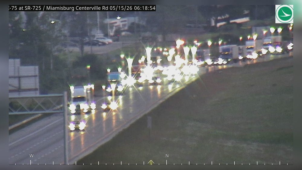 Update: All lanes back open on I-75 SB in Montgomery Co.