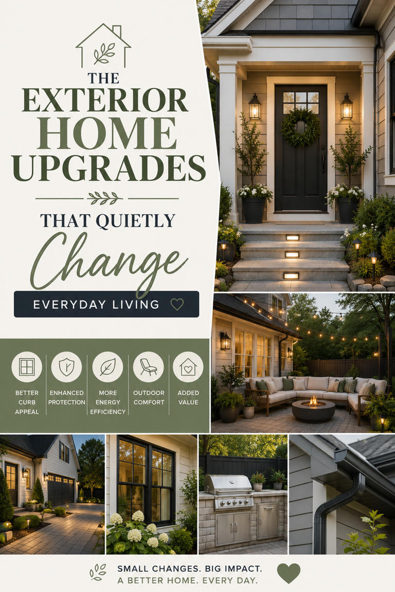 The exterior home upgrades that quietly change everyday living