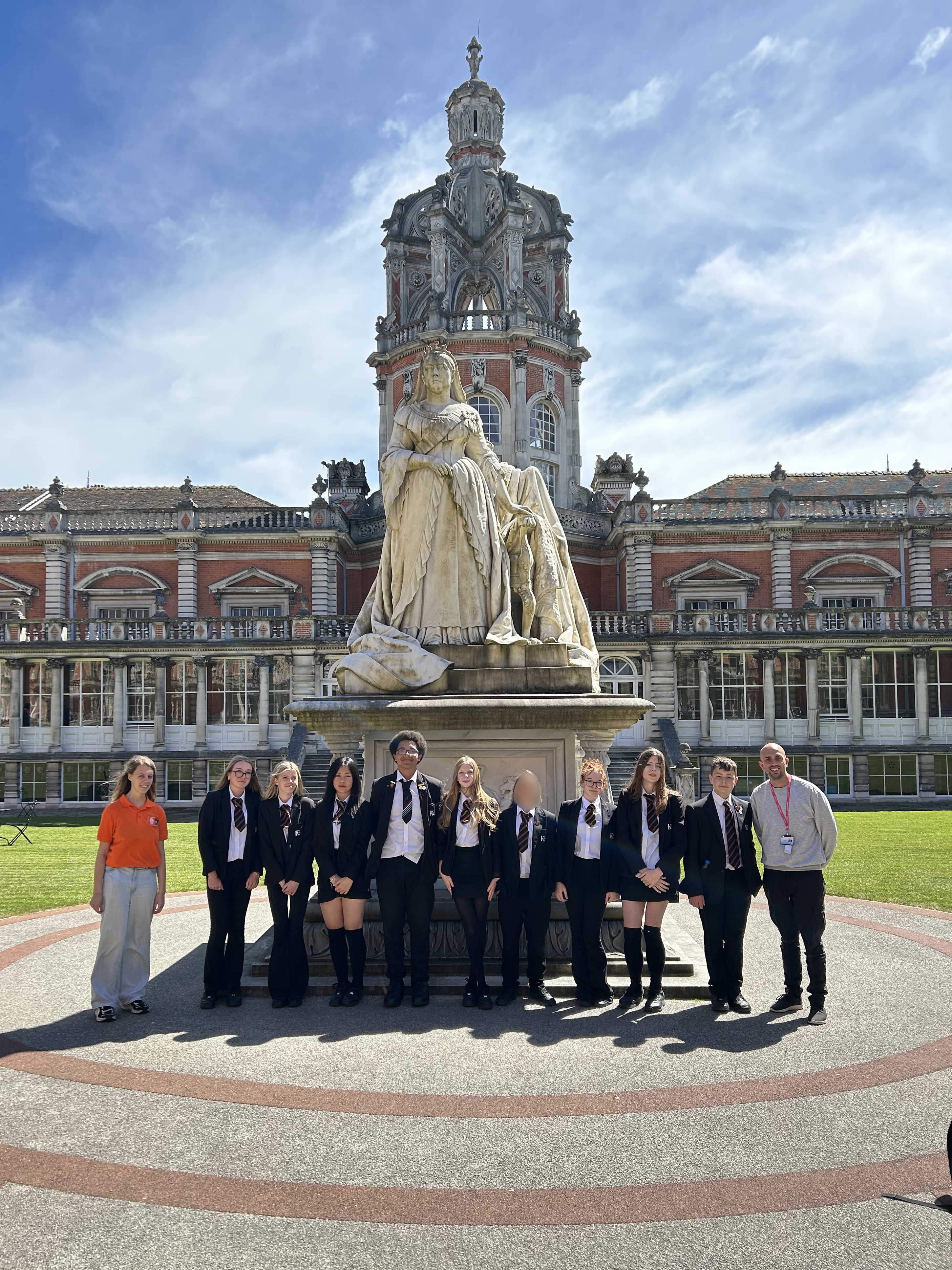 Hailsham Academy students attend university graduation event