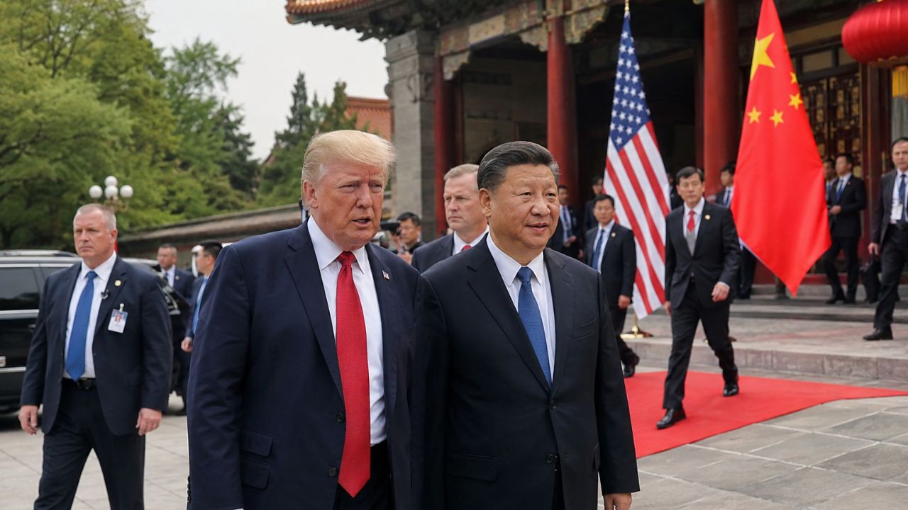 Massive China warning as Trump meets Xi in Beijing