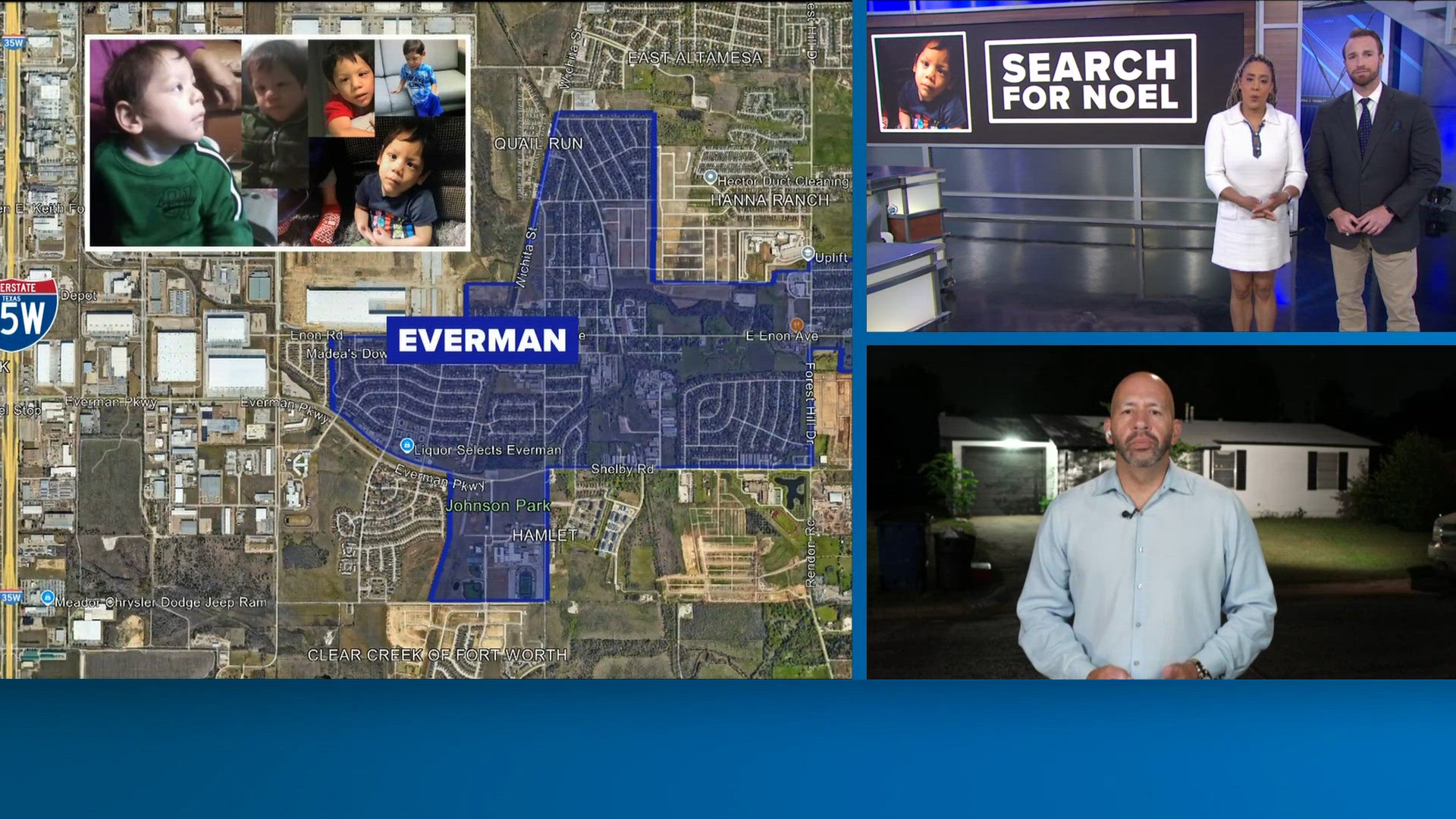 Search for Noel: Human remains found at former home of missing 6-year ...