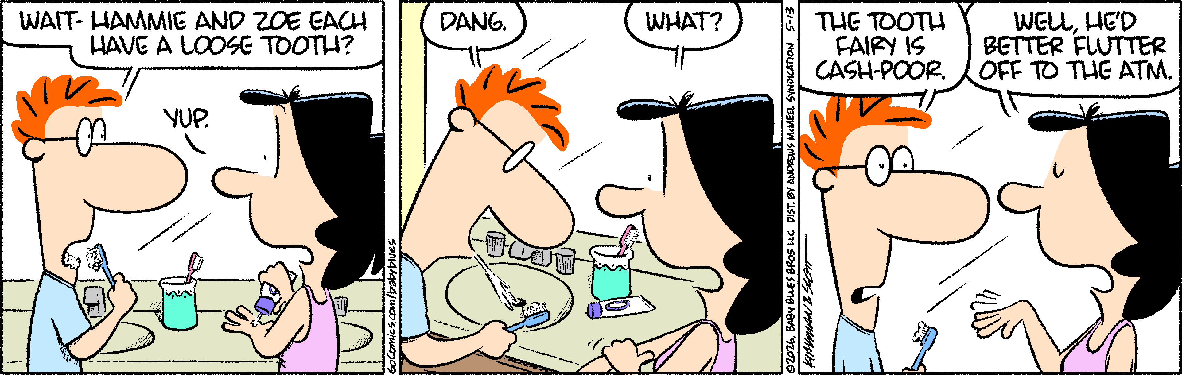 Baby Blues by Rick Kirkman and Jerry Scott