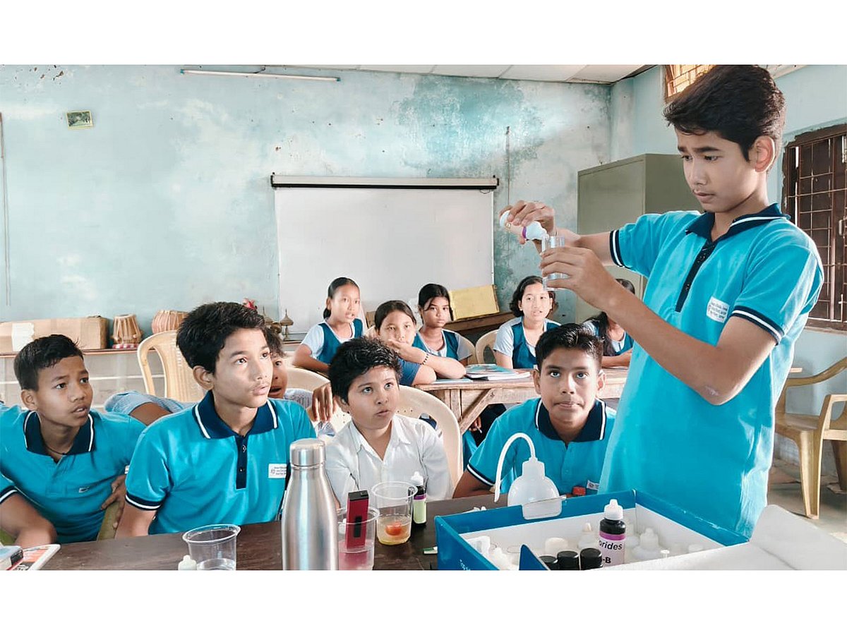 Water testing sessions at Guwahati school encourage experiential learning