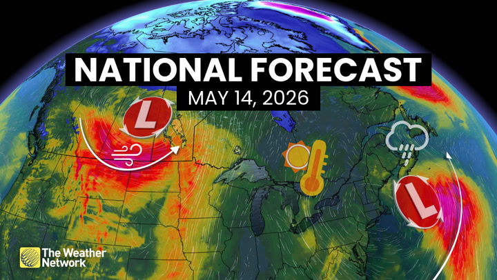 Canada's national forecast - May 15th, 2026