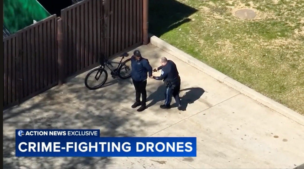 How Bensalem police use drones to track suspects and boost retail theft ...