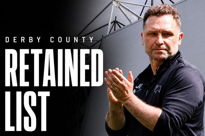 Derby County retained list revealed as four leave with defender in ...