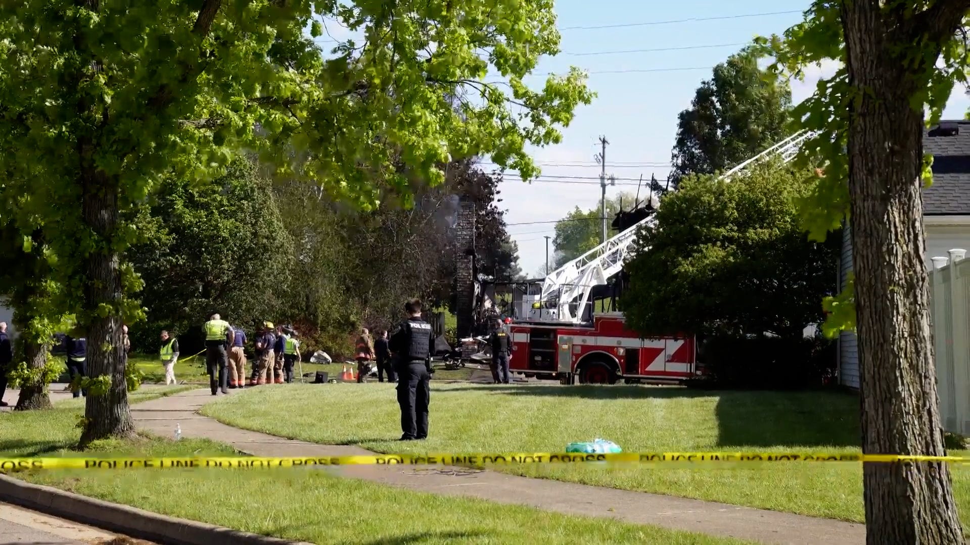 Two dead after plane crashes into Akron, Ohio home