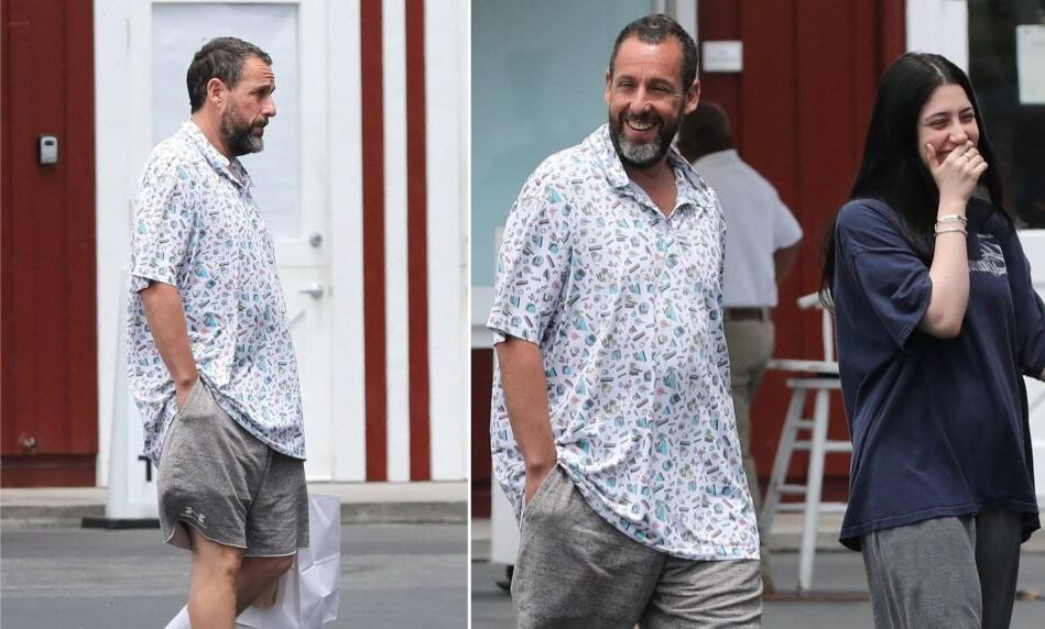 Slender Adam Sandler, 59, shows off dramatic weight loss