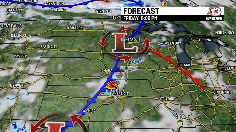 Hot & stormy for the weekend ahead
