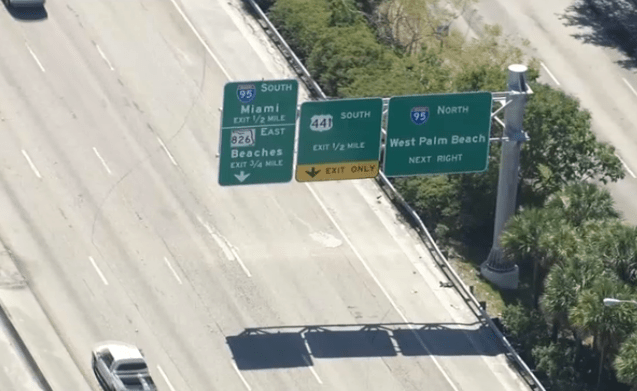 New ramp opens, connects Palmetto Expressway to I-95 in Miami-Dade