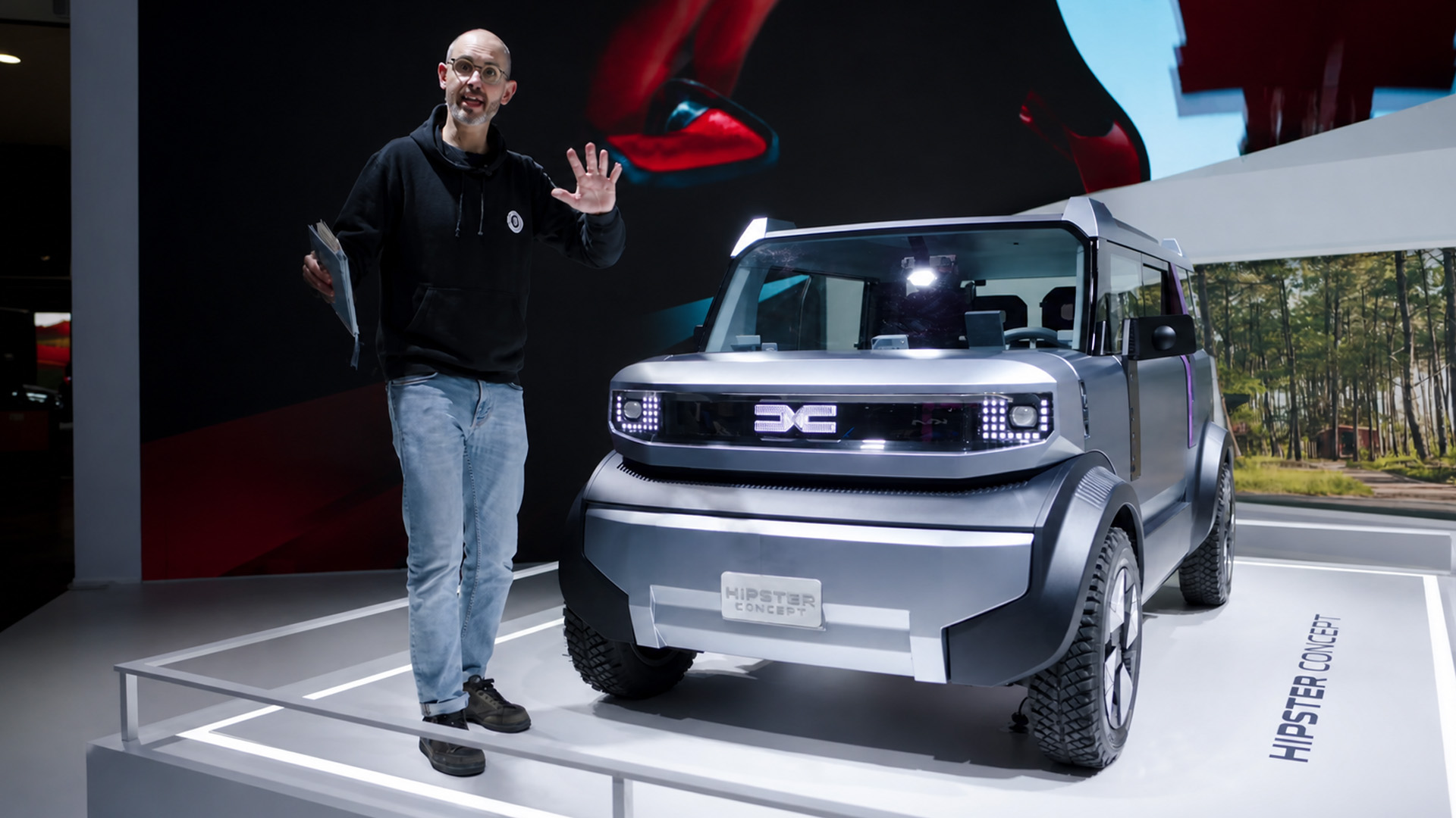 Dacia hipster has an off-road-inspired look