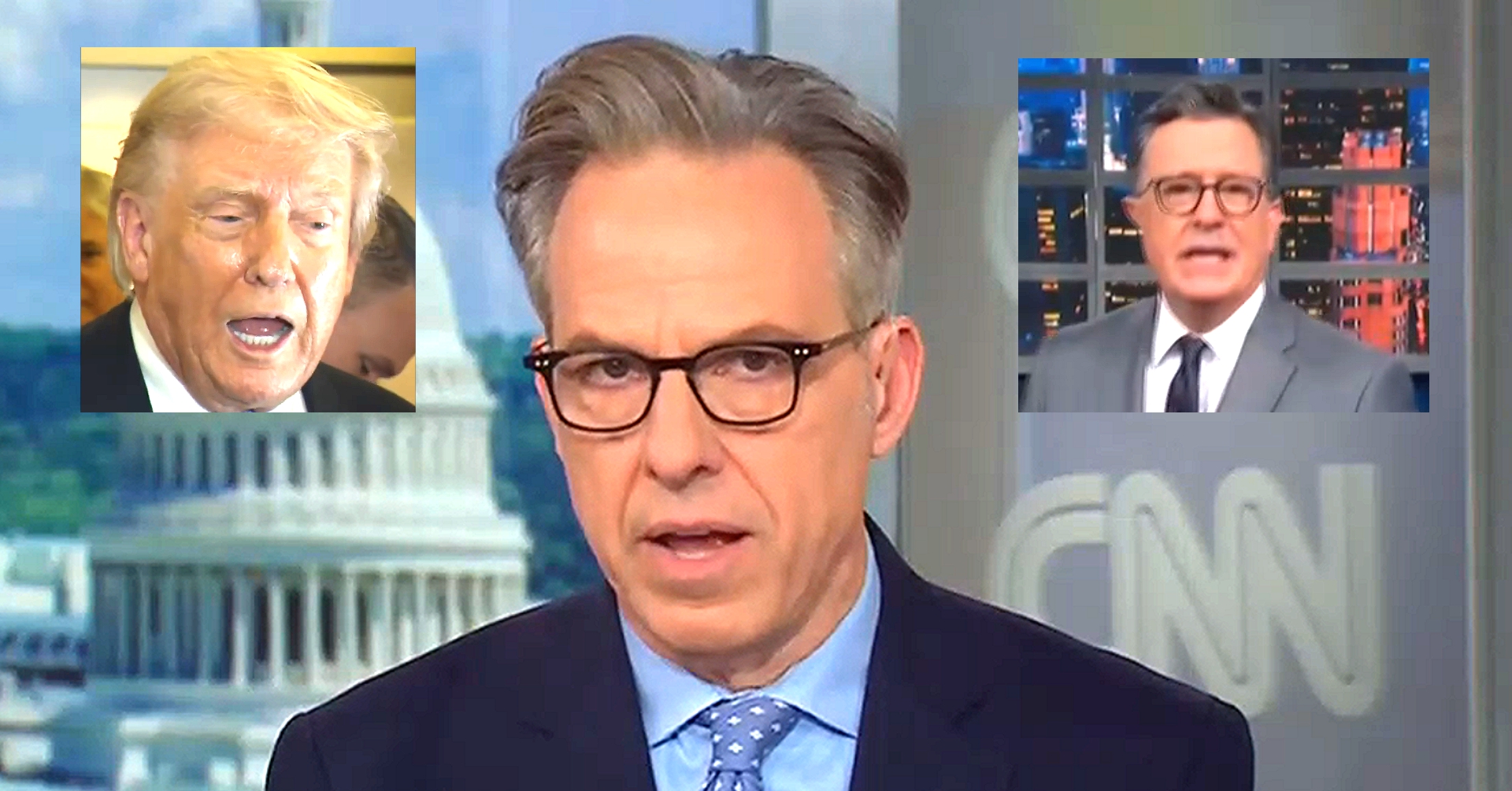 CNN’s Jake Tapper slams Trump and CBS in blistering video essay ...