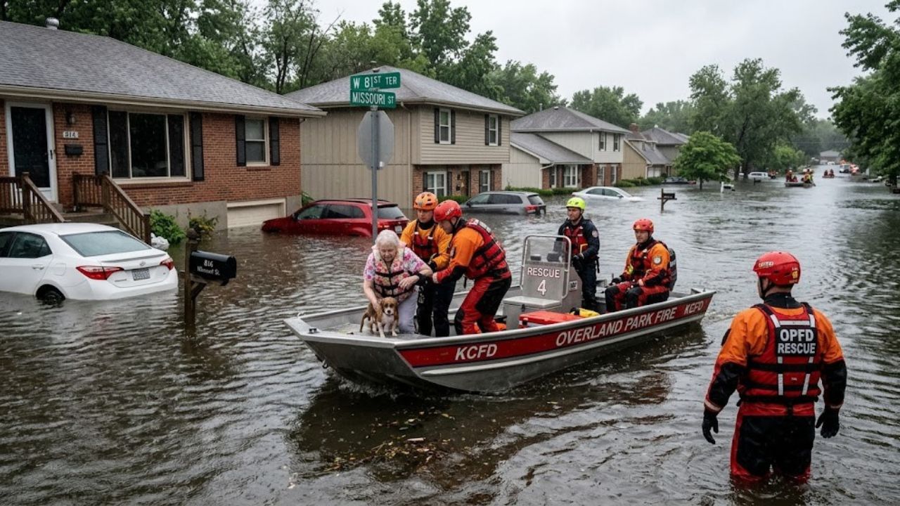 Catastrophic floods hit central US as rivers breach levees and tornado ...