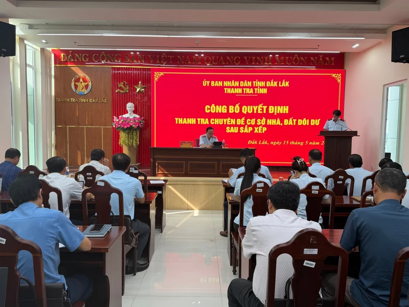 Công bố thanh tra loạt nhà đất dôi dư sau sắp xếp