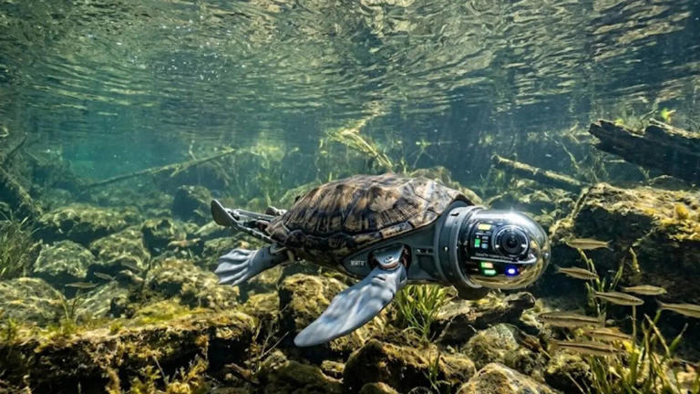 15-year-old Canadian boy built a robotic turtle that can detect ...