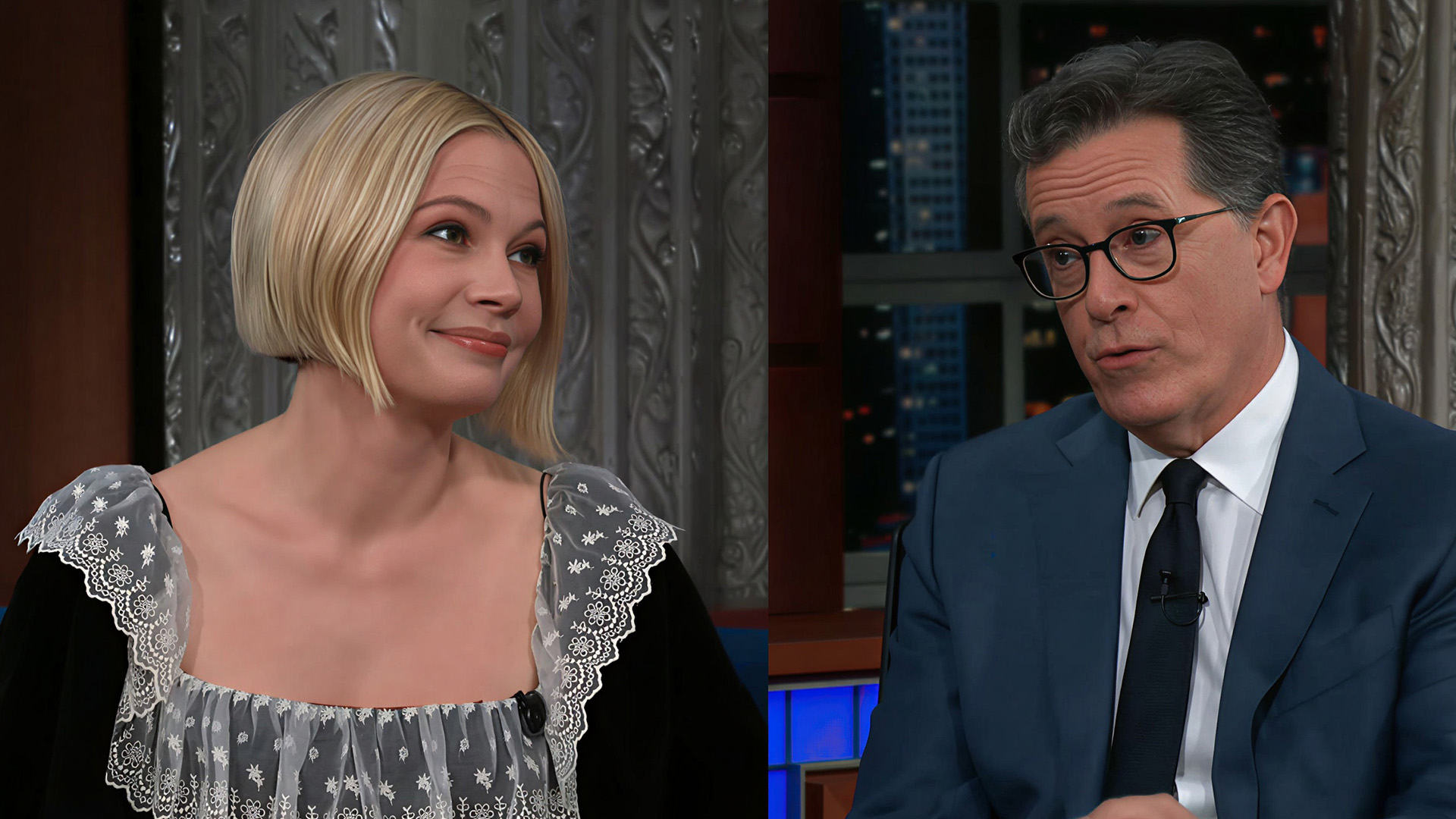 Every time Michelle Williams was on The Late Show with Stephen Colbert