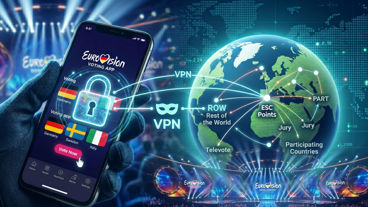 Voting-Trick beim ESC: Hilft ein VPN wirklich bei der Punktevergabe? Es ...