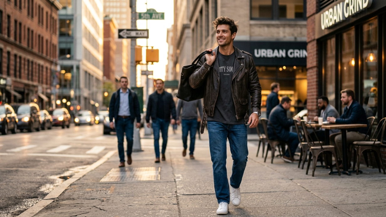 What male models wear on off duty days and why more men are copying the ...