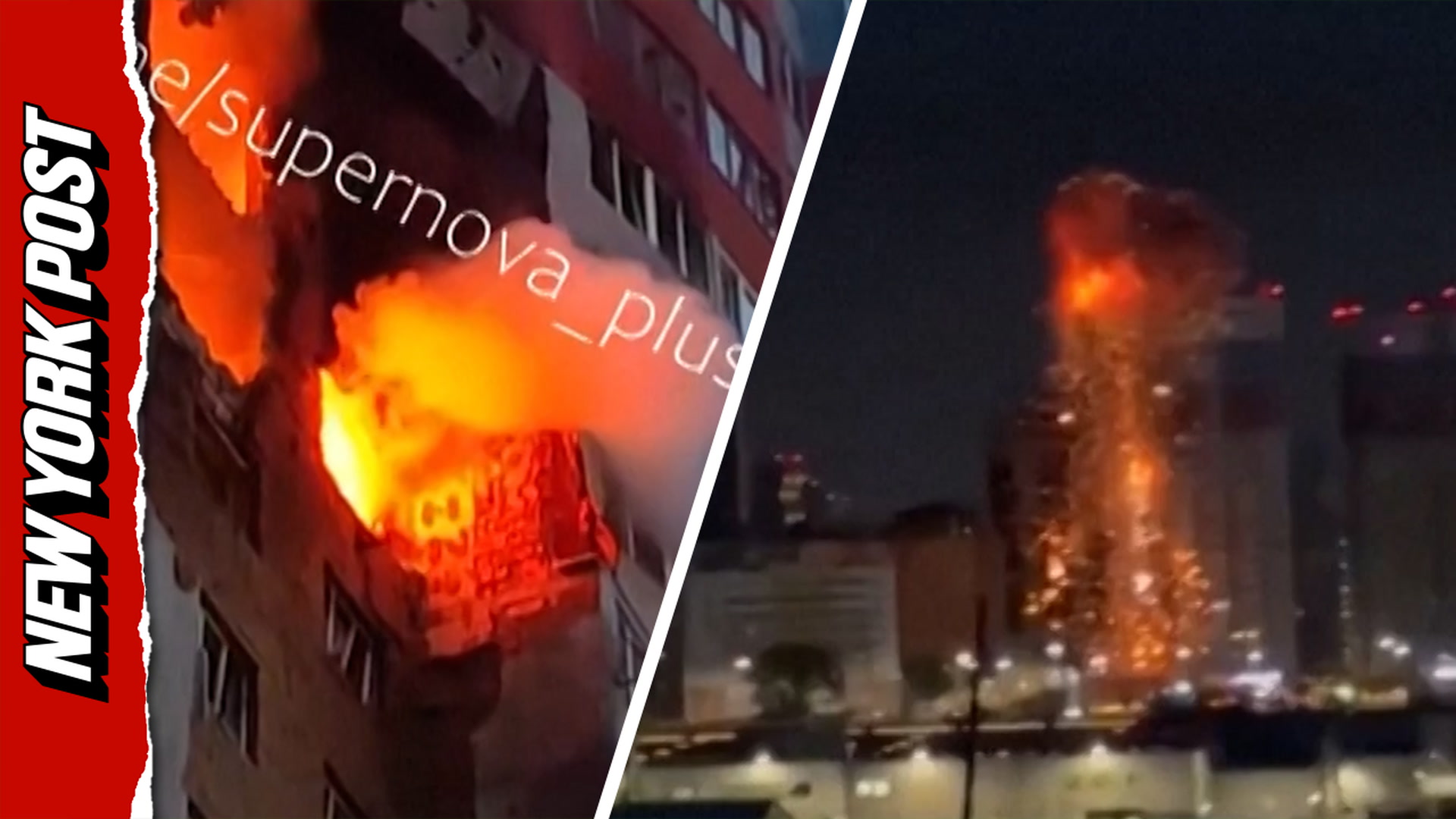 Ukraine drone strikes Russian apartment building after massive Russian ...