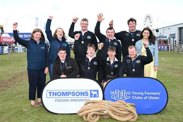 A tug-of-war took place on the Cattle Lawn at Balmoral Show - see who ...