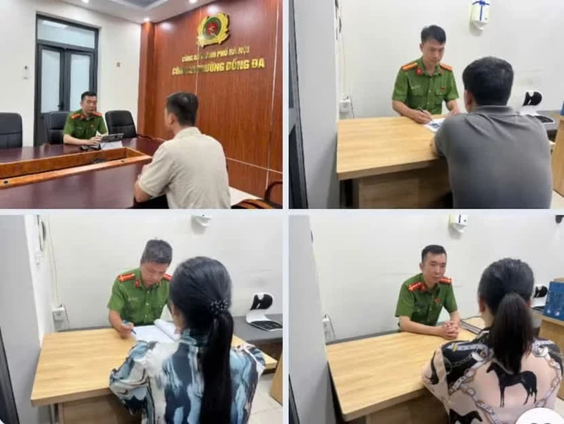 Hà Nội: Công an làm việc với nhóm người liên quan vụ xô xát ở phố Hoàng Cầu