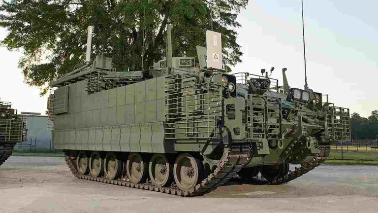 US Army AMPV armored vehicle receives autonomous driving system