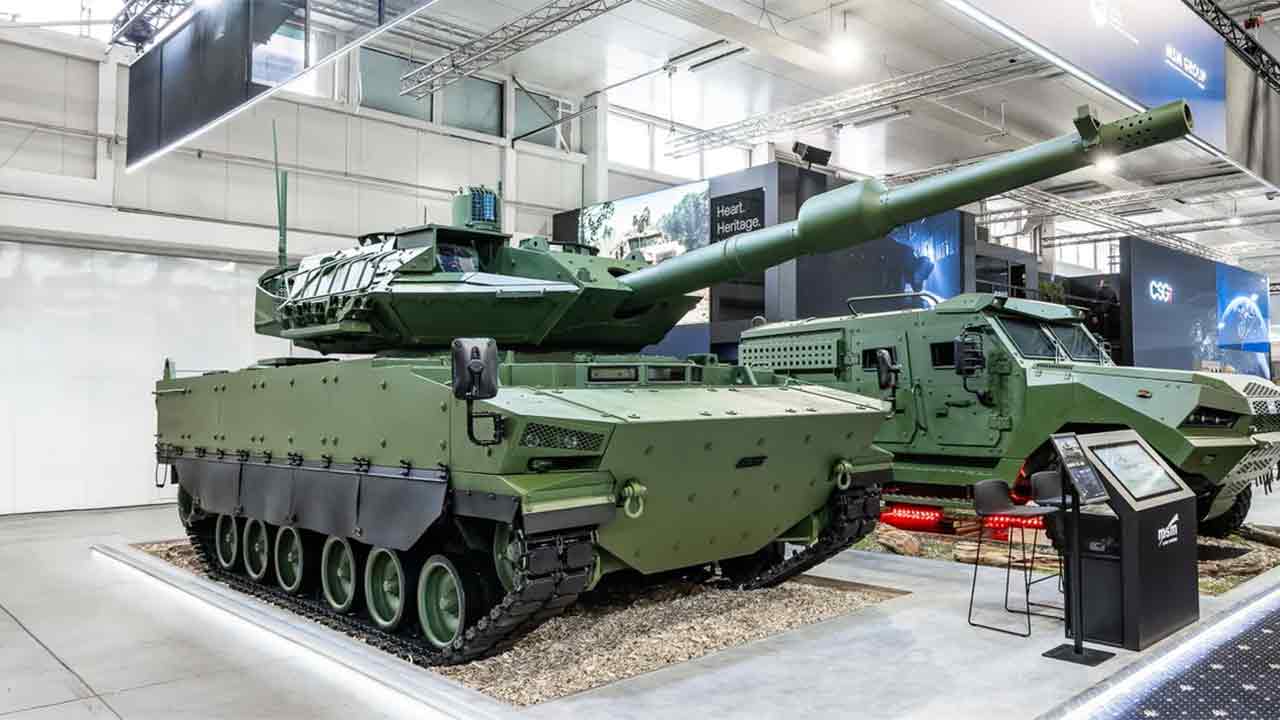 Tank baru CFL-120 Karpat diperkenalkan dengan meriam 120 mm dan ...