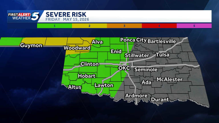 Timeline: Storms with damaging winds possible Friday; severe weather ...