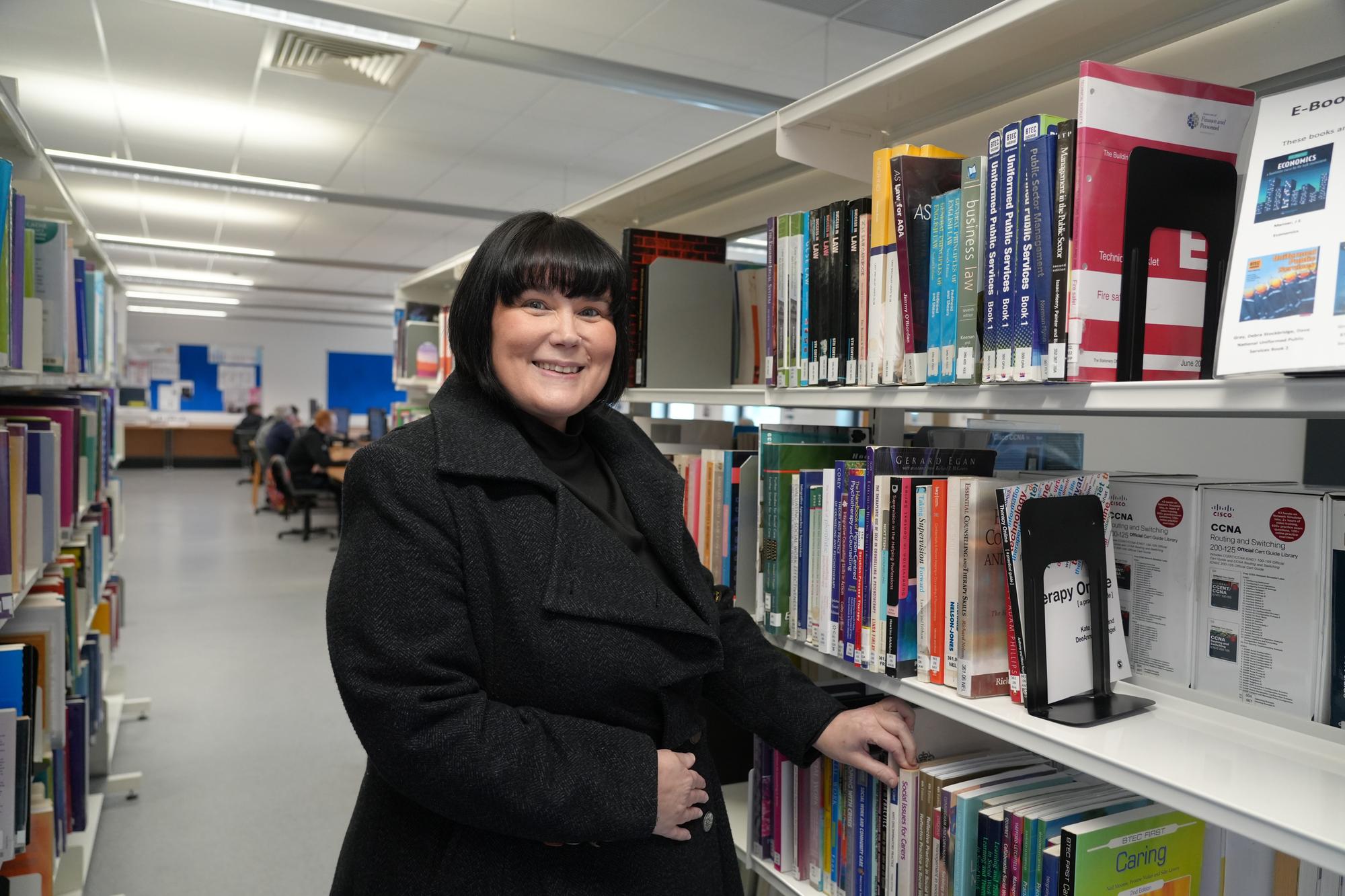 University beckons for adult learner who returned to learn at SERC