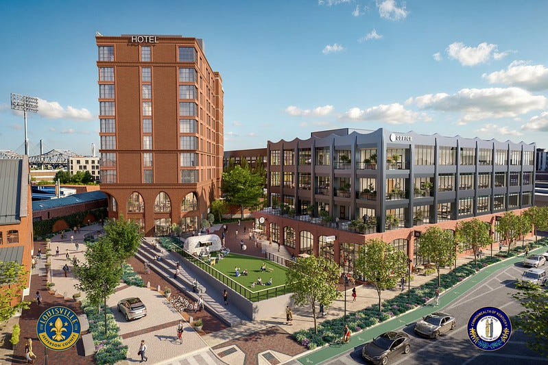 New renderings show $250M development planned near Slugger Field