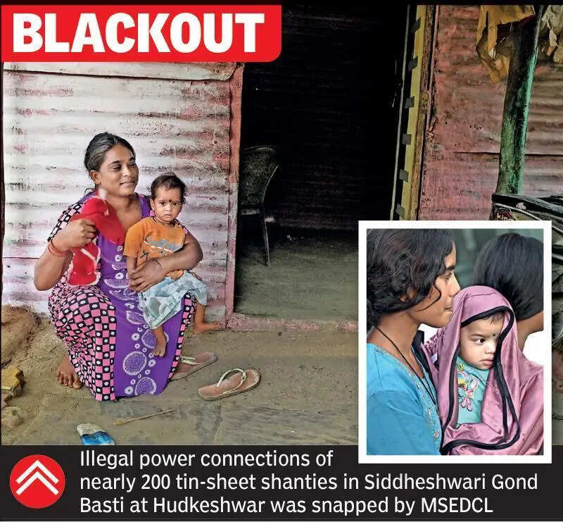 Gond Basti locals bake as discom plugs power theft