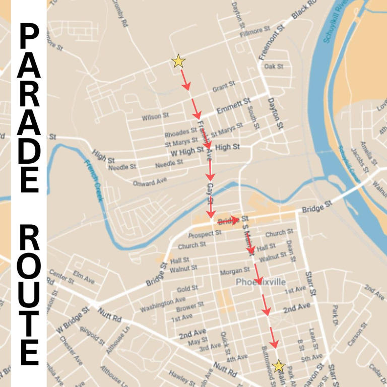 Dogwood Festival parade route in Phoenixville: Traffic, closures, details