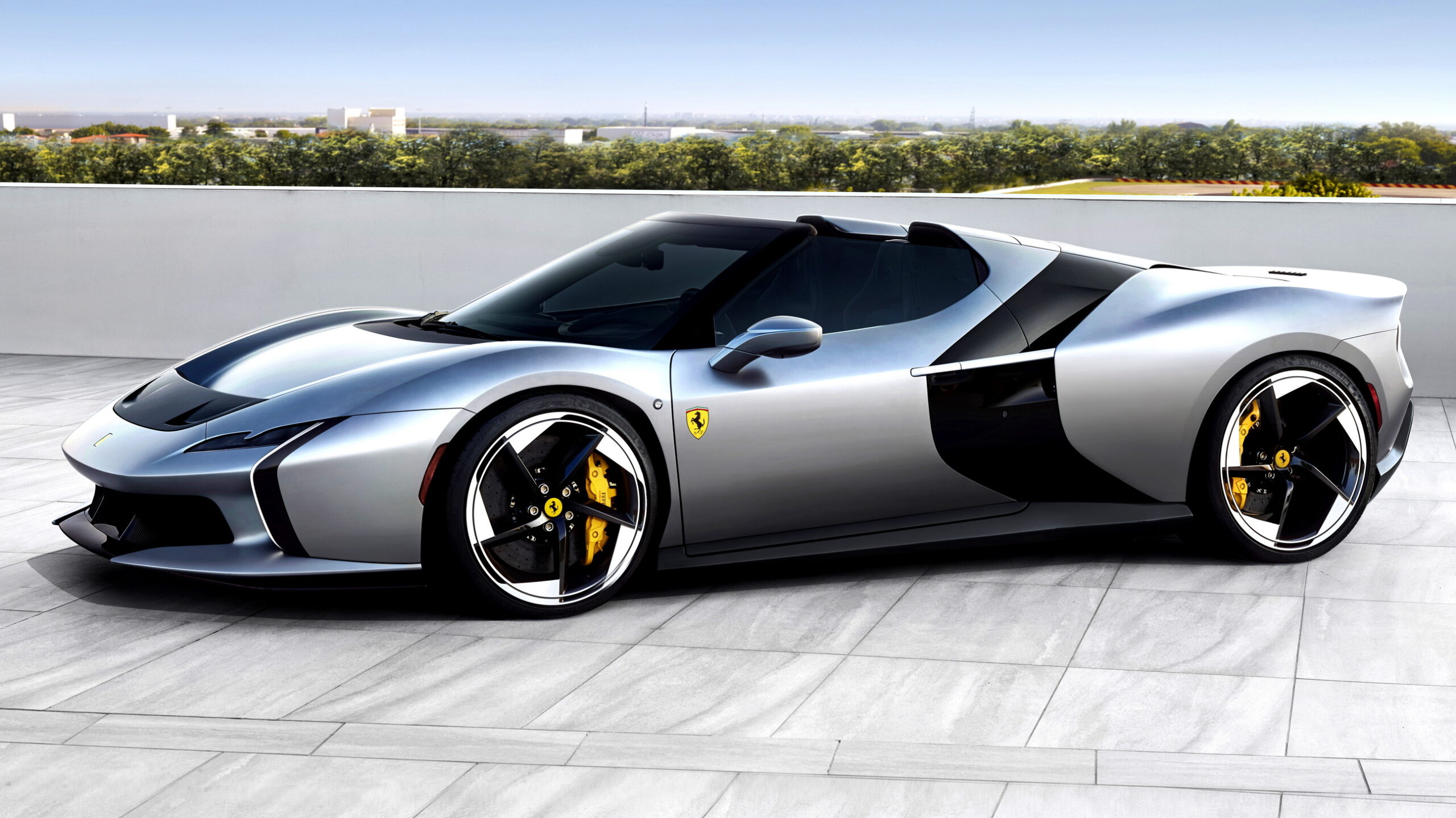 The HC25 looks like Ferrari’s future, its V8 belongs to the past
